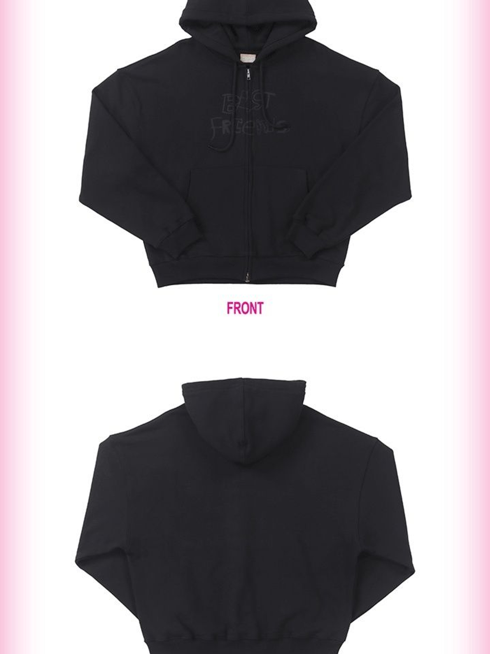 товары IRENE - Biggest Fan OFFICIAL MD ZIP-UP HOODIE SET CHARCOAL