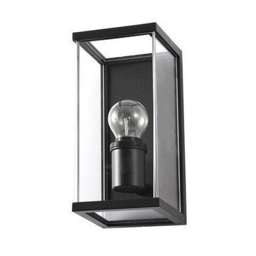 Уличный настенный светильник 1*Е27 A1631AL-1BK чёрный Pot Arte Lamp