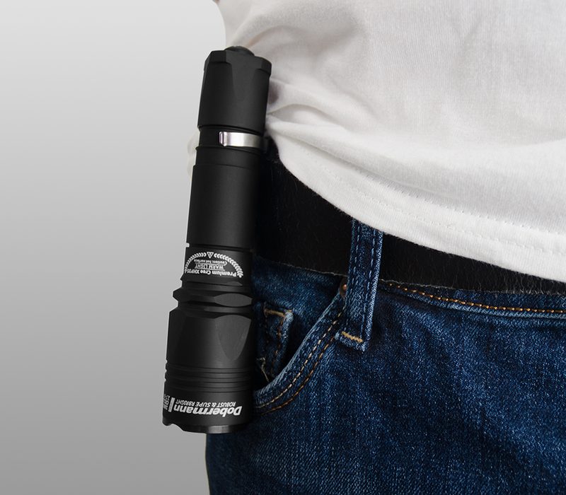 Тактический фонарь Armytek Dobermann Pro (тёплый свет) - фото 6