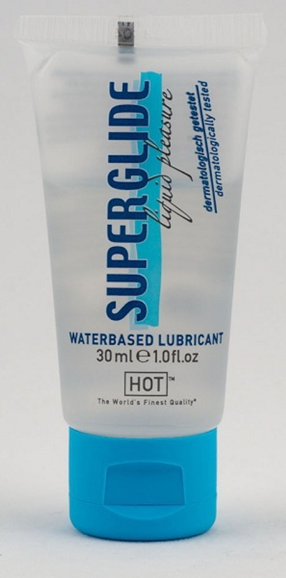 Гель-смазка на водной основе для чувствительной кожи Superglide - 30 мл.
