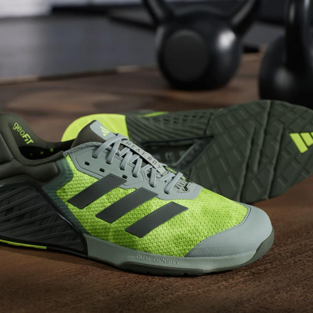Кроссовки Adidas Dropset 3 (Салатовые-Камо)