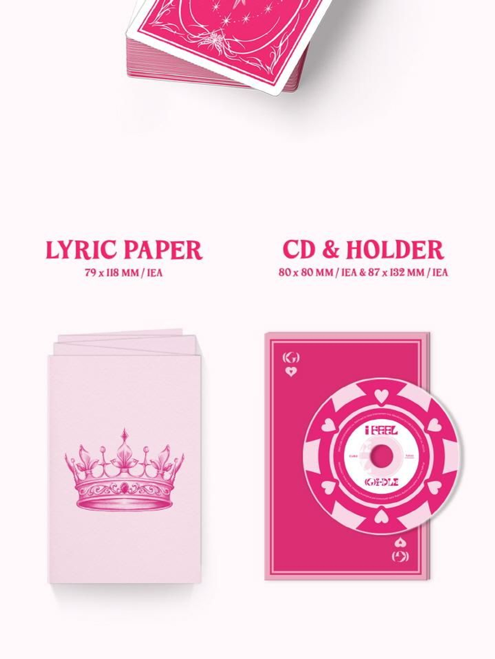 Альбом (G)I-DLE - I FEEL 6th Mini Album RANDOM Version