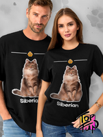 Футболка сибирская кошка