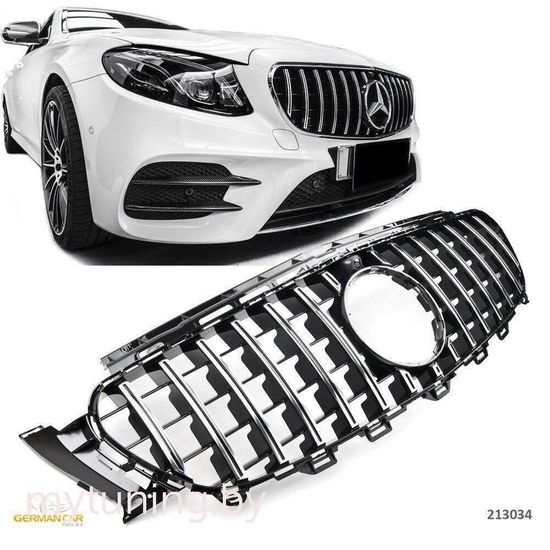 Решетка радиатора GT-STYLE CHROME для Mercedes E W213