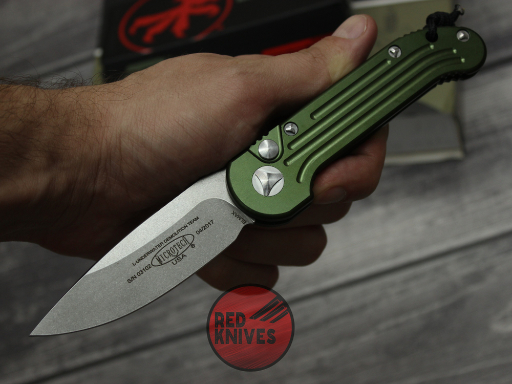 Нож MIcrotech LUDT Green 135-10APOD