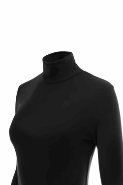 "Panther jumpsuit" Комбинезон с открытой спиной из эластичного трикотажа