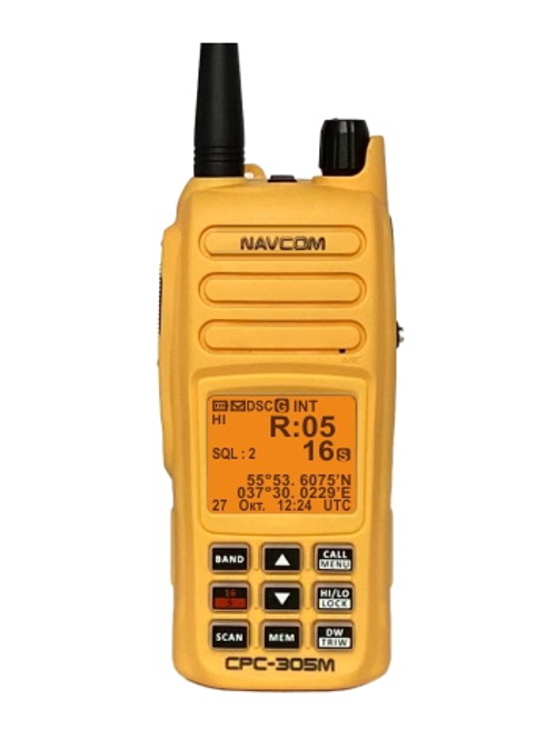 NavCom СРС-305М Двухдиапазонная УКВ радиостанция РЕКА + МОРЕ, РКО/РМРС