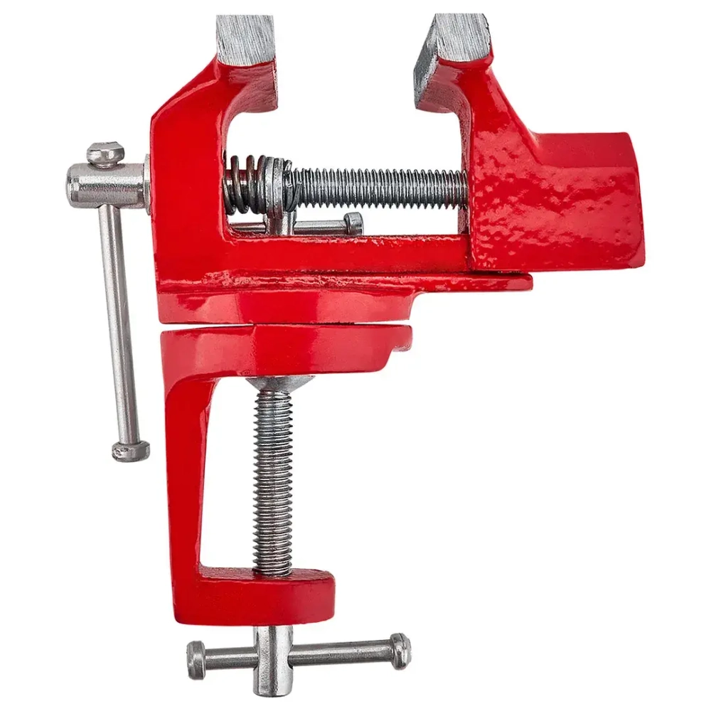 Тиски слесарные поворотные мини (ширина губ - 60мм) RockFORCE RF-32960R