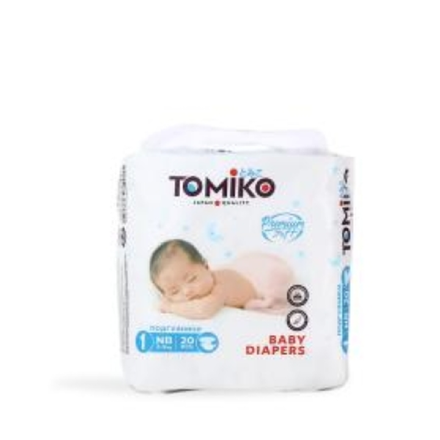 Подгузники TOMIKO Premium Soft NB 20 шт