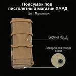 Тактический подсумок ХАРД пистолетный, GIENA Tactics