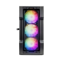 Корпус для компьютера 1STPLAYER Корпус TRILOBITE T3 Black / mATX, TG / 4x 120mm LED fans inc. / T3-BK-4F1