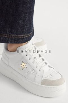 Кожаные кроссовки женские DIOR STAR BPLUX12505