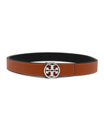двухсторонний кожаный ремень 1" miller TORY BURCH - черный(138935)