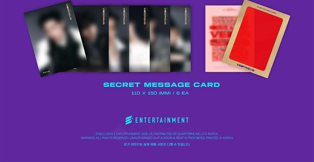 Альбом E'LAST - VERSUS 5th Mini Album 2 Version SET