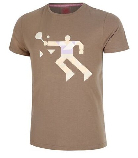Теннисная футболка Bidi Badu Paris 2025 Chill Junior - light brown/beige
