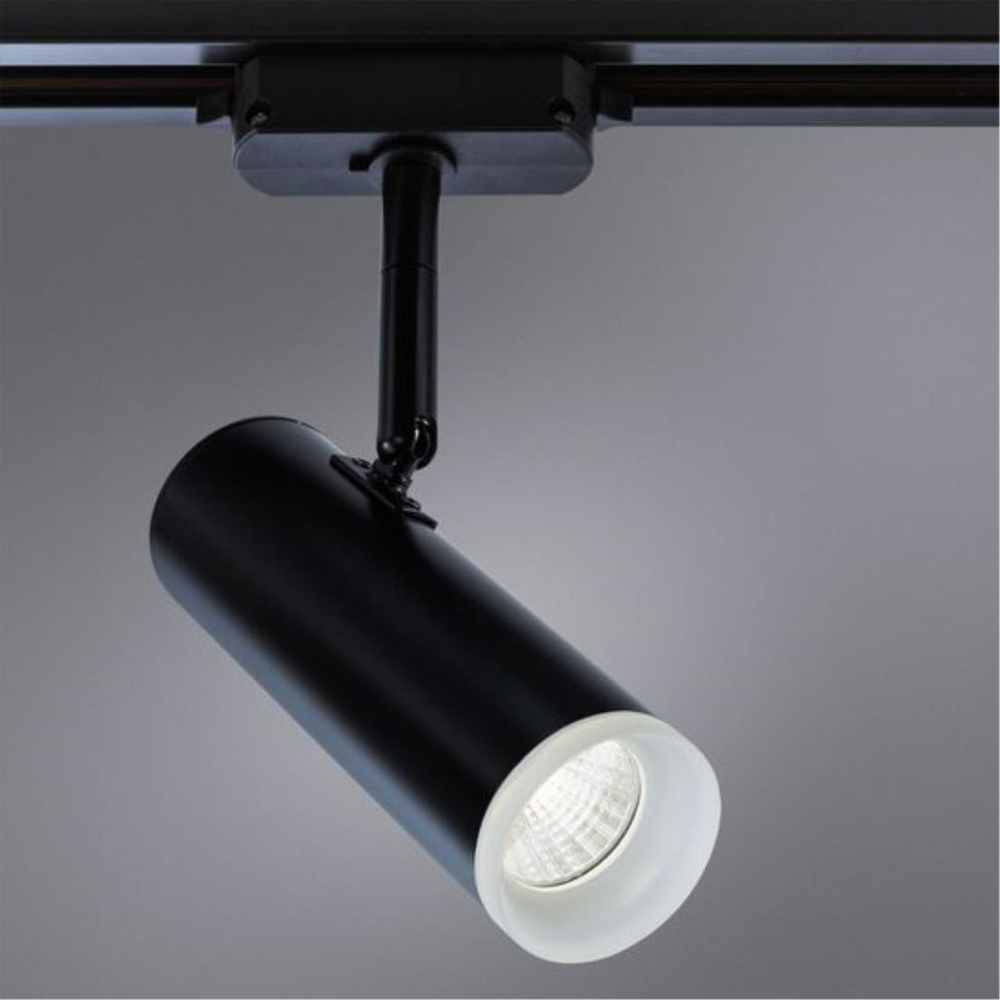 Трековый светодиодный светильник Arte Lamp HUBBLE A6813PL-1BK