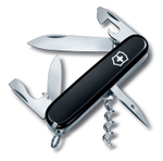 Нож Victorinox Spartan, 91мм, 12 функций, черный, 1.3603.3