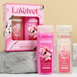 Подарочный набор косметики с ароматом цветущей сакуры LaVelvet (Цвет: не задано)