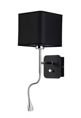 Бра Paco PACO AP2 CHROME/BLACK Crystal Lux