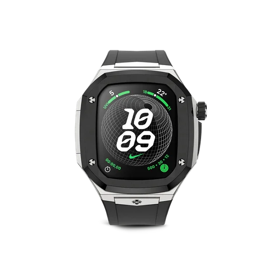 Корпус для Apple Watch SPIII45 - Серебристый/Чёрный