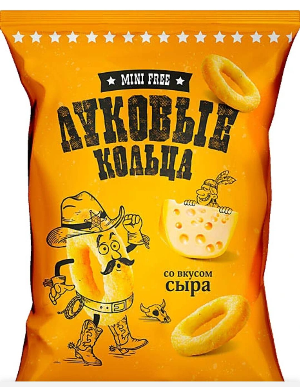 MiniFree лук.кольца 45г/24 Сыр 4653 БЧ427