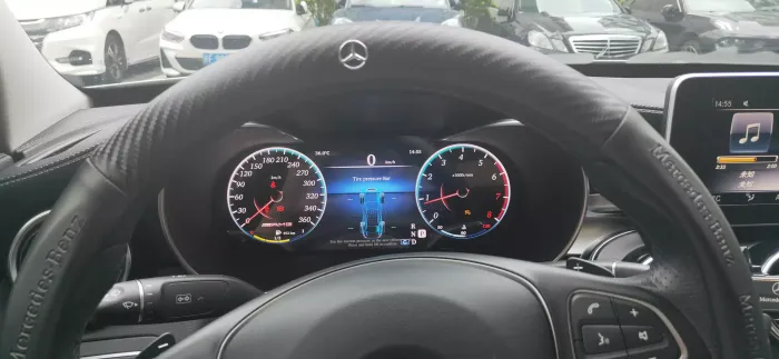Электронная панель приборов Mercedes-Benz GLC 2014-2018 - 1301GLС с LCD / ЖК 12.3" экраном QLED