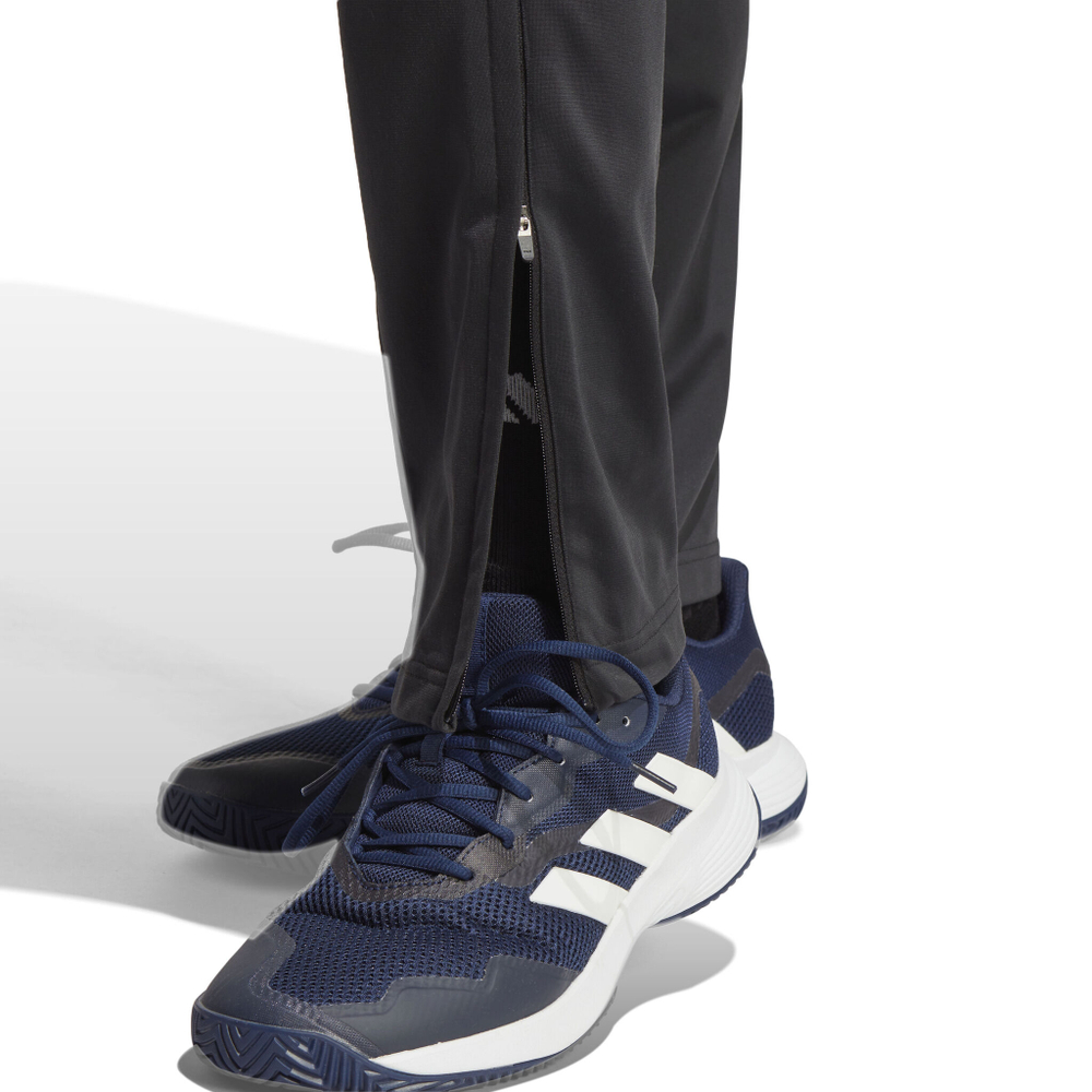 Мужские теннисные штаны adidas 3-Stripes Knitted Training Pants Men - Black, White