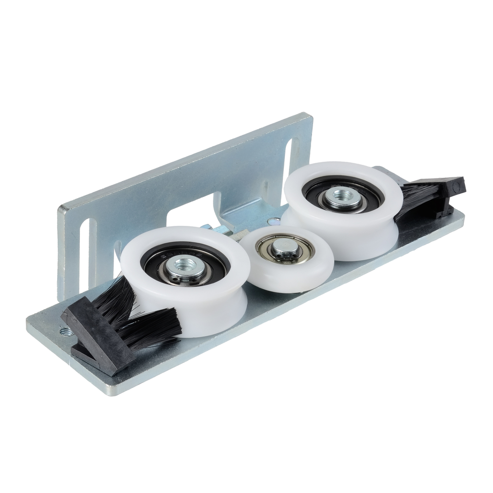 Комплект роликовых тележек (каретки) для GEZE ECdrive T2, вес створок 140 кг (2 шт)
