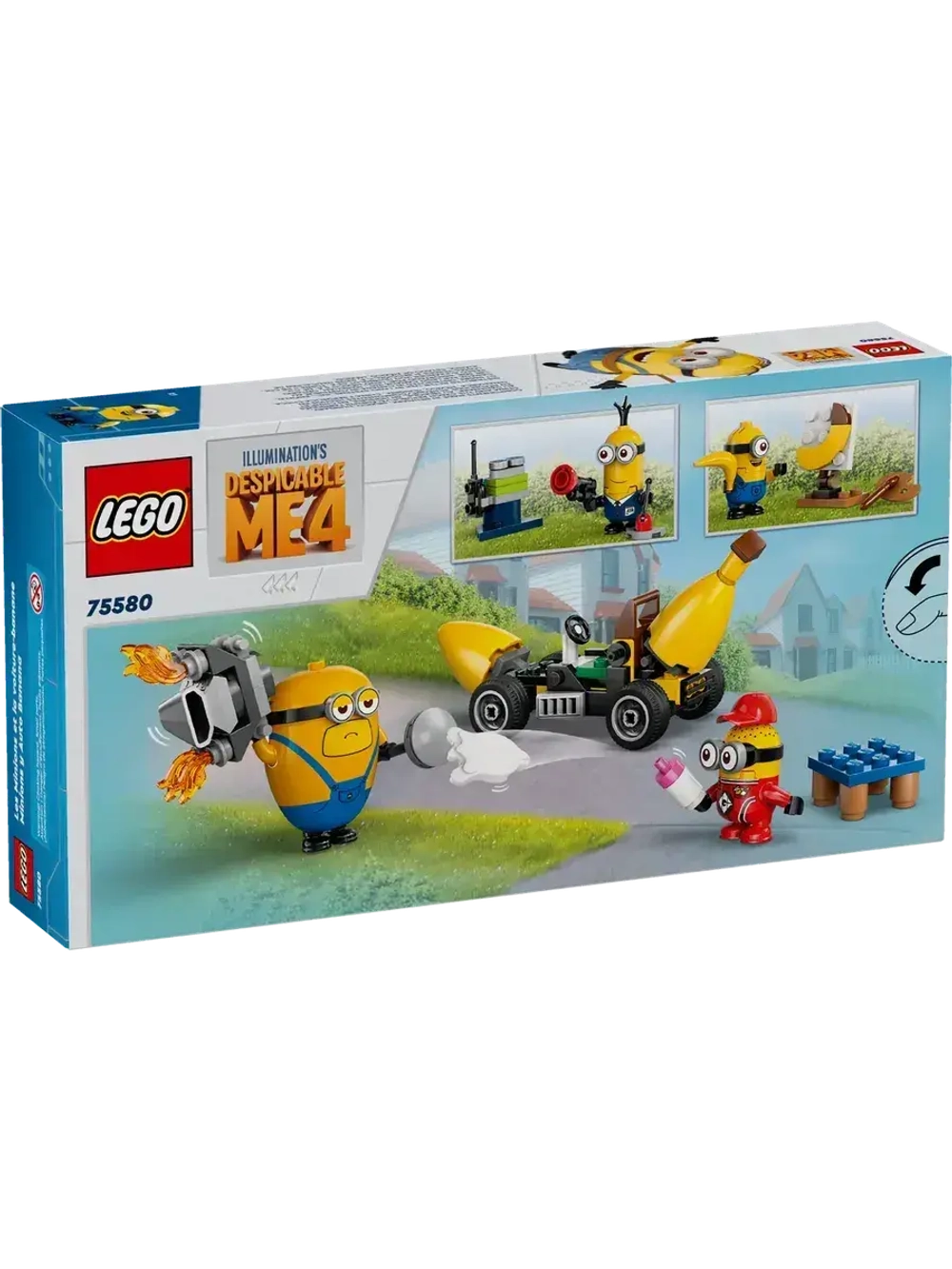 Конструктор LEGO Minions 75580 Миньоны и банановая машина