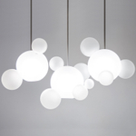 Bolle Frozen ceiling lamp  by Giopatto