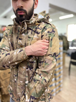 Куртка тактическая softshell мультикам