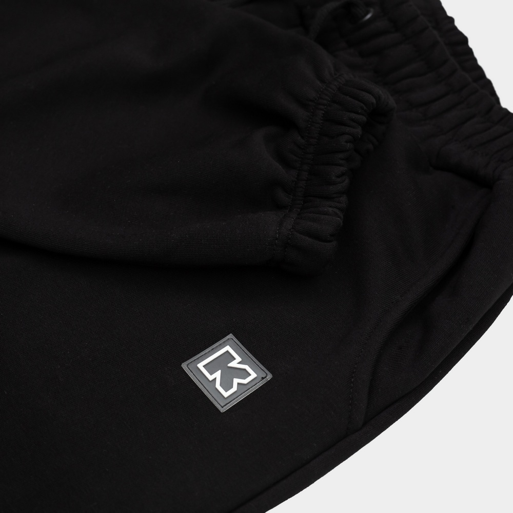 Трикотажные брюки KUL'TURA Oversize Basic Чёрный