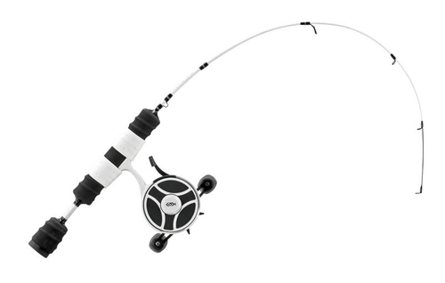 Комбо набор 13 FISHING V3 FreeFall Ghost 27" Ultra Light Left Hand (Flat Tip and Evolve Reel Wraps)