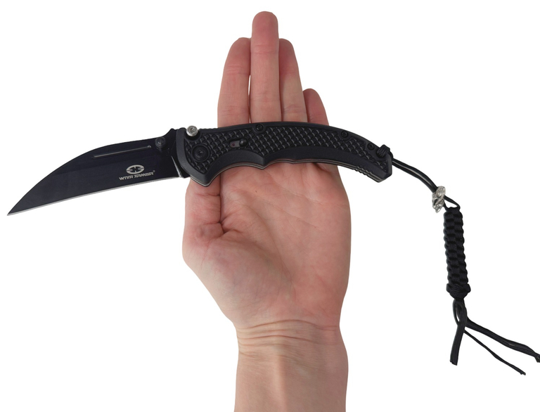 Складной тактический нож керамбит With Armour Black Claw, WA-075BK