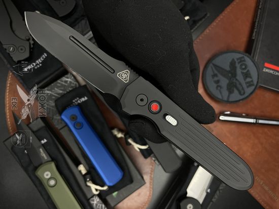 Складной нож PRO-TECH PROMETHEUS WERX 1805 c клинком из стали 154CM, рукоять алюминий