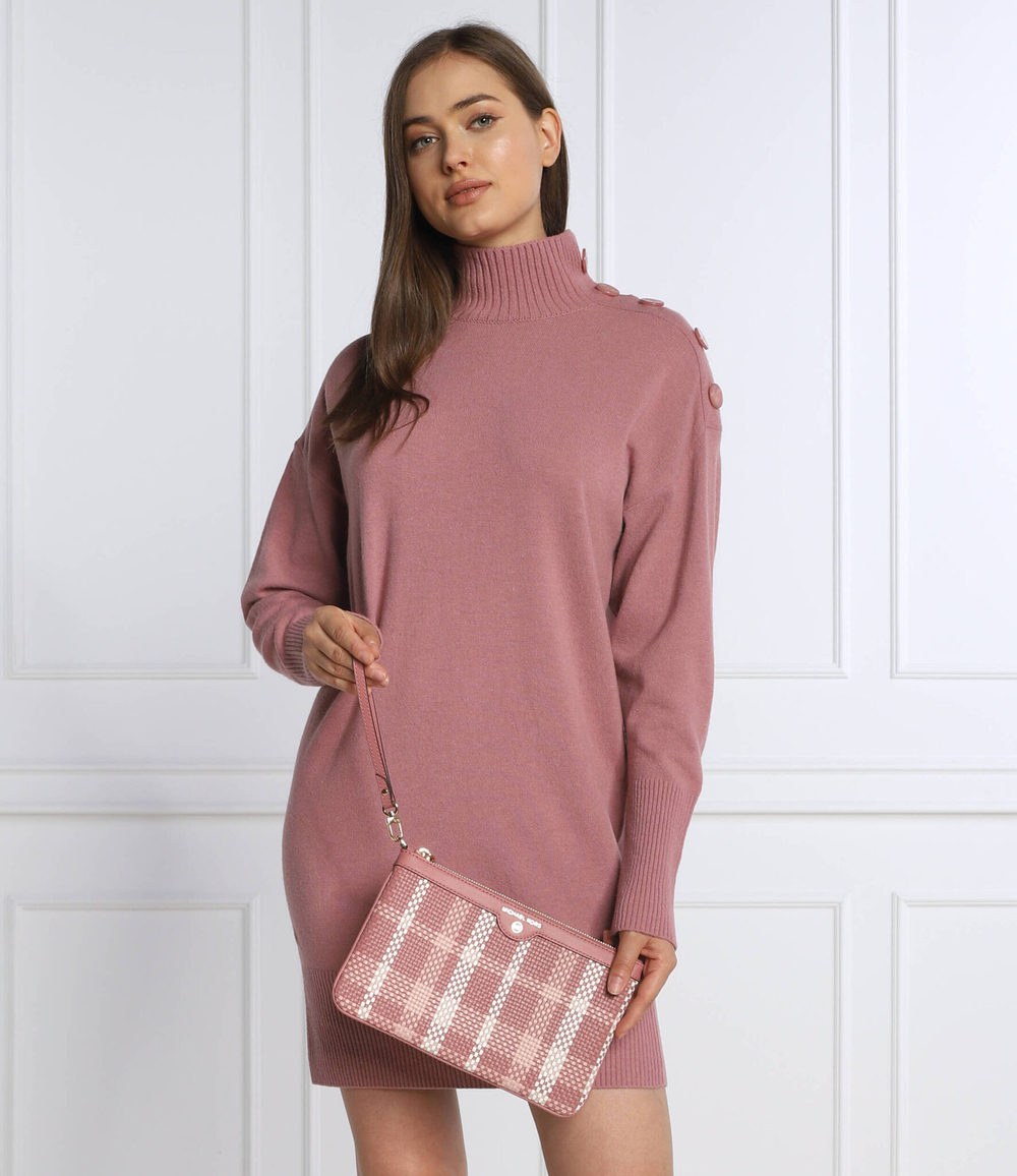 кожаная клатч jet set charm Michael Kors - розовый(34S2GT9W3U)