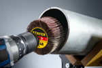 STAYER d 80 x 40 мм, P120, на шпильке d 6 мм, круг шлифовальный лепестковый (36609-120)