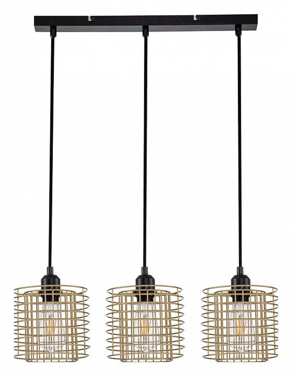Подвесной светильник Escada Grid 10190/3S Gold