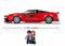 Konstruktor \ Конструктор Sluban Italian Super Car Red