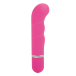 Розовый вибромассажер 10-Function Charisma Ripply - 11 см. (Цвет: розовый)