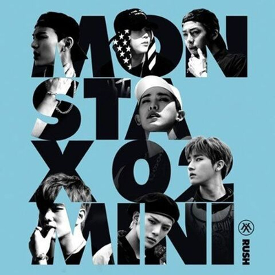 Альбом MONSTA X - RUSH 2nd Mini Album SECRET Version