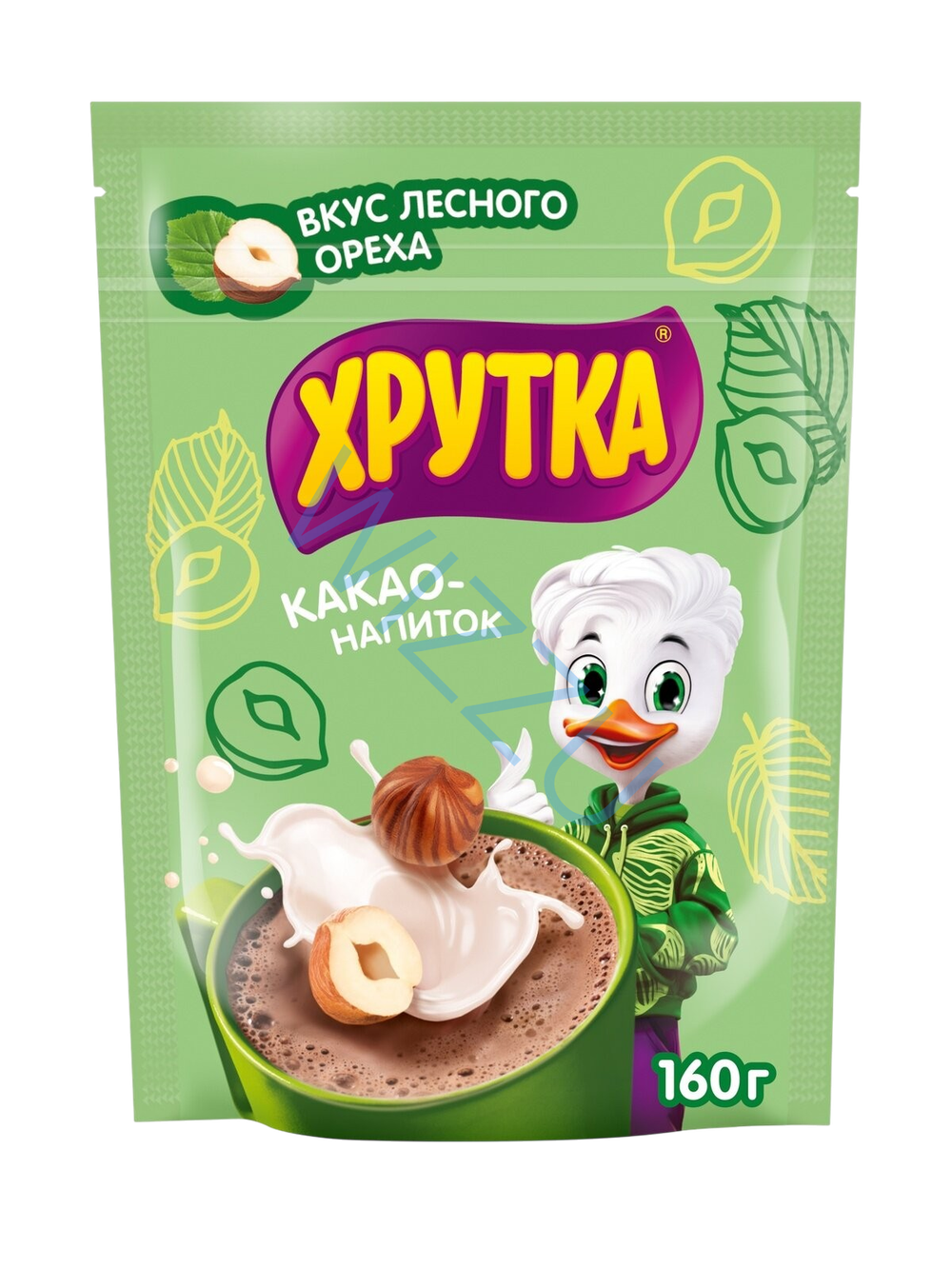 1494  ХРУТКА Фундук Какао НапитокДетDP 7х160г