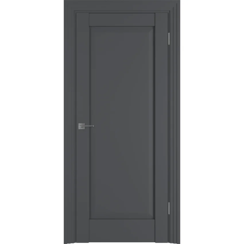 Межкомнатная дверь пэт Витон 01C grey глухая