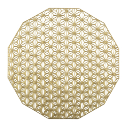 Салфетка подстановочная 36см Chilewiсh Kaleidoscope Brass 100488-004