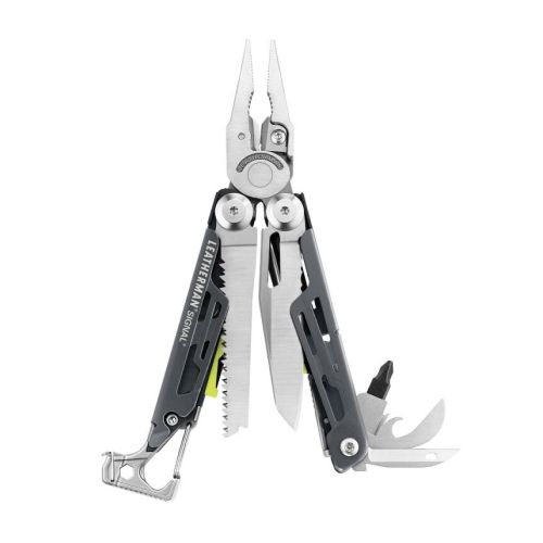 Мультитул Leatherman Signal, 19 функций, серый, нейлоновый чехол
