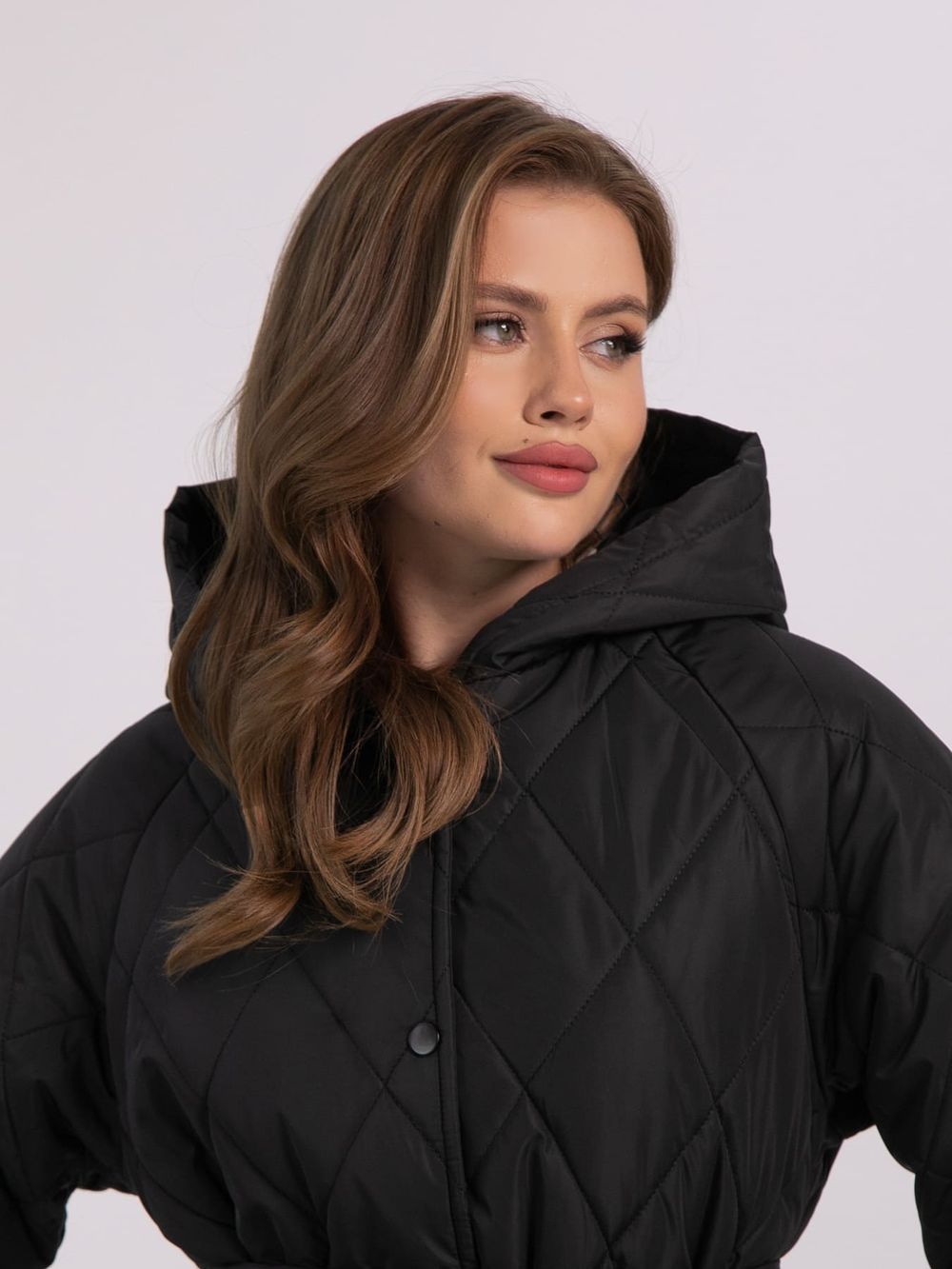 Куртка Абриель (черная) Б16402-18М LT Collection