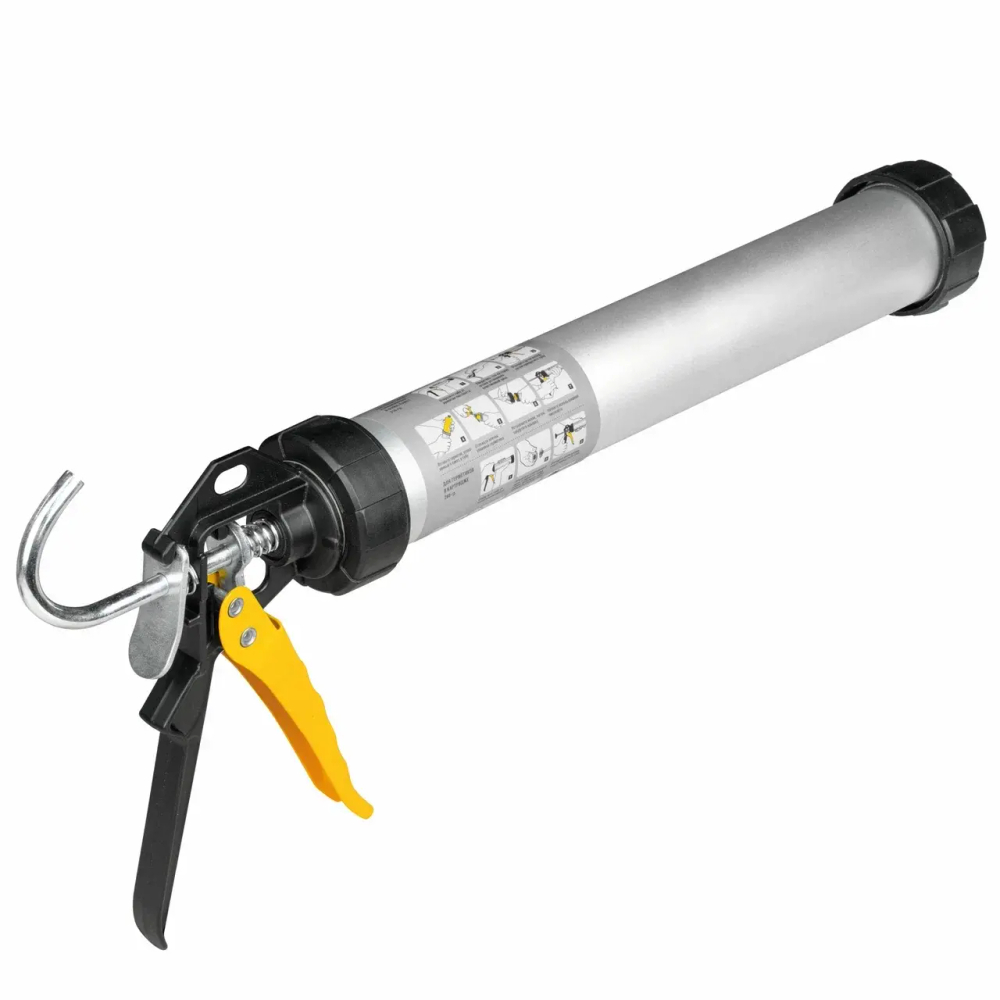 Пистолет для герметика алюминиевая туба 600мл BLAST Tube Long 591006