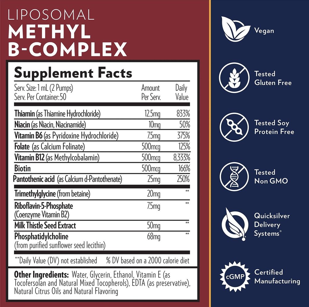 Liposomal Methyl B-Complex