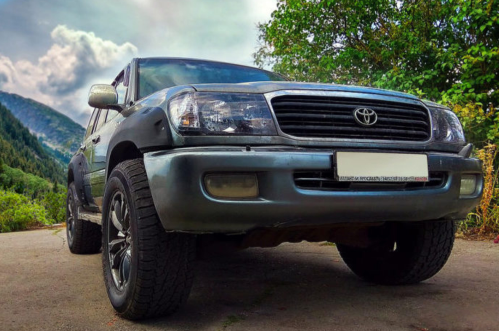 Расширители колёсных арок Toyota Land Cruiser 100 (50 мм)