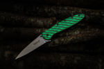 Складной нож Kershaw 1660GLCF Leek Glow Carbon, полуавтомат